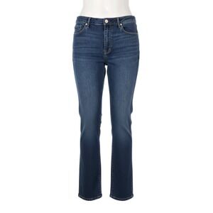 Seven7 Jeans Size 10 Loose Straight Mid Rise Denim Blue Jeans Pre-owned‎